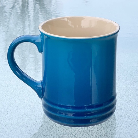 Le Creuset Coffee Mug ~ Marseille/Blue - Picture 3 of 6